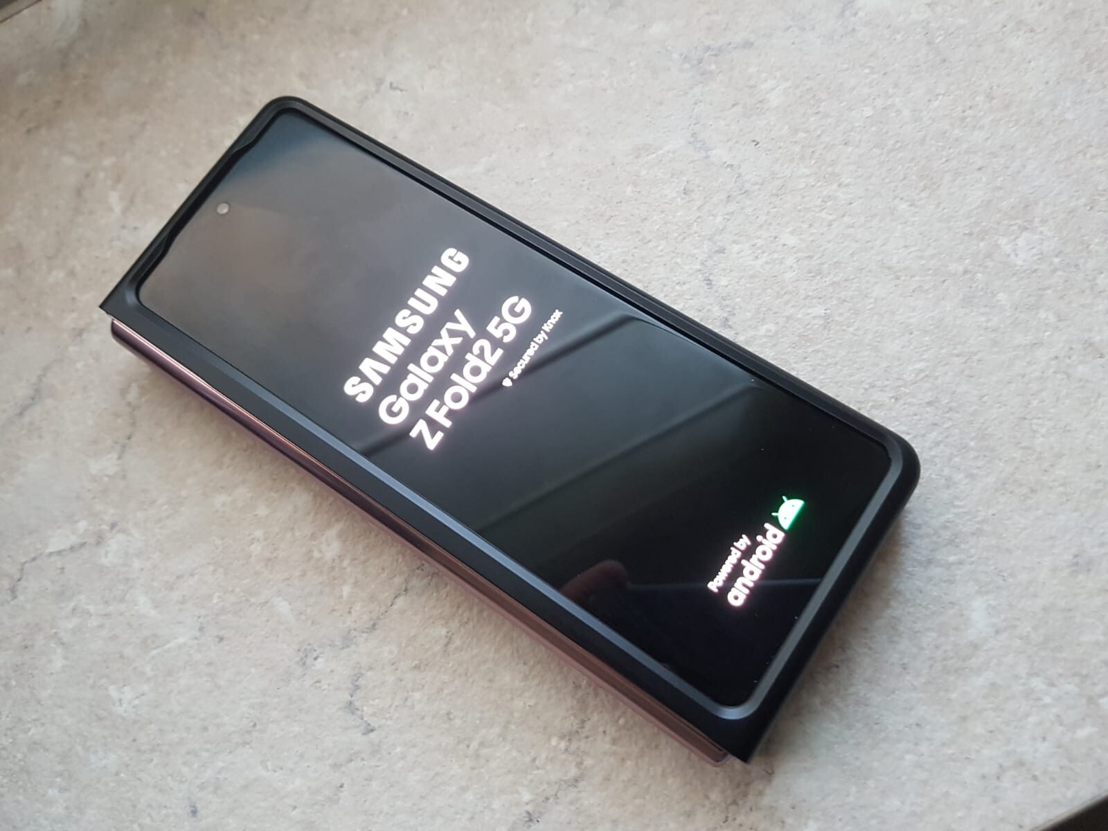 Smartphone Samsung Galaxy Z Fold2 5G SM-F916B - 256GB - Mystic Bronze...