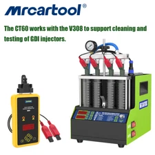 Fuel Injector Cleaner Tester Fuel Nozzle Cleaning Machine For Car Motorcycles