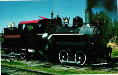 Postcard Southeastern Railway Museums Campbell Limestone Company's No. 9