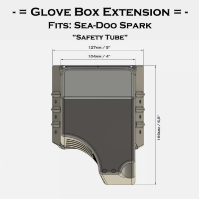 SeaDoo Spark Storage Box Upgrade (Fits 2014-2023 SeaDoo Spark