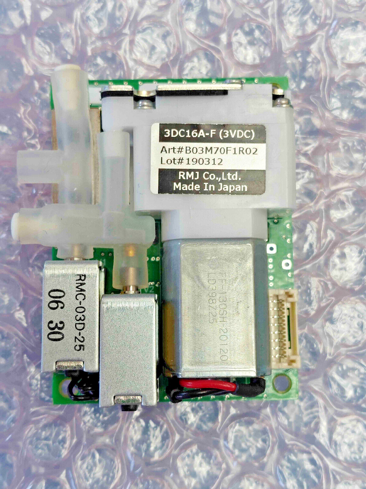 Module NIPB Suntech 18-0105-00 Rev A neuf avec pompe 3DC16A-F 3VDC pour moniteur médical