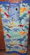 2 in 1 Dinosaur Beach Towel w/ attached Drawstring Backpack Pool Swim ClubTowel