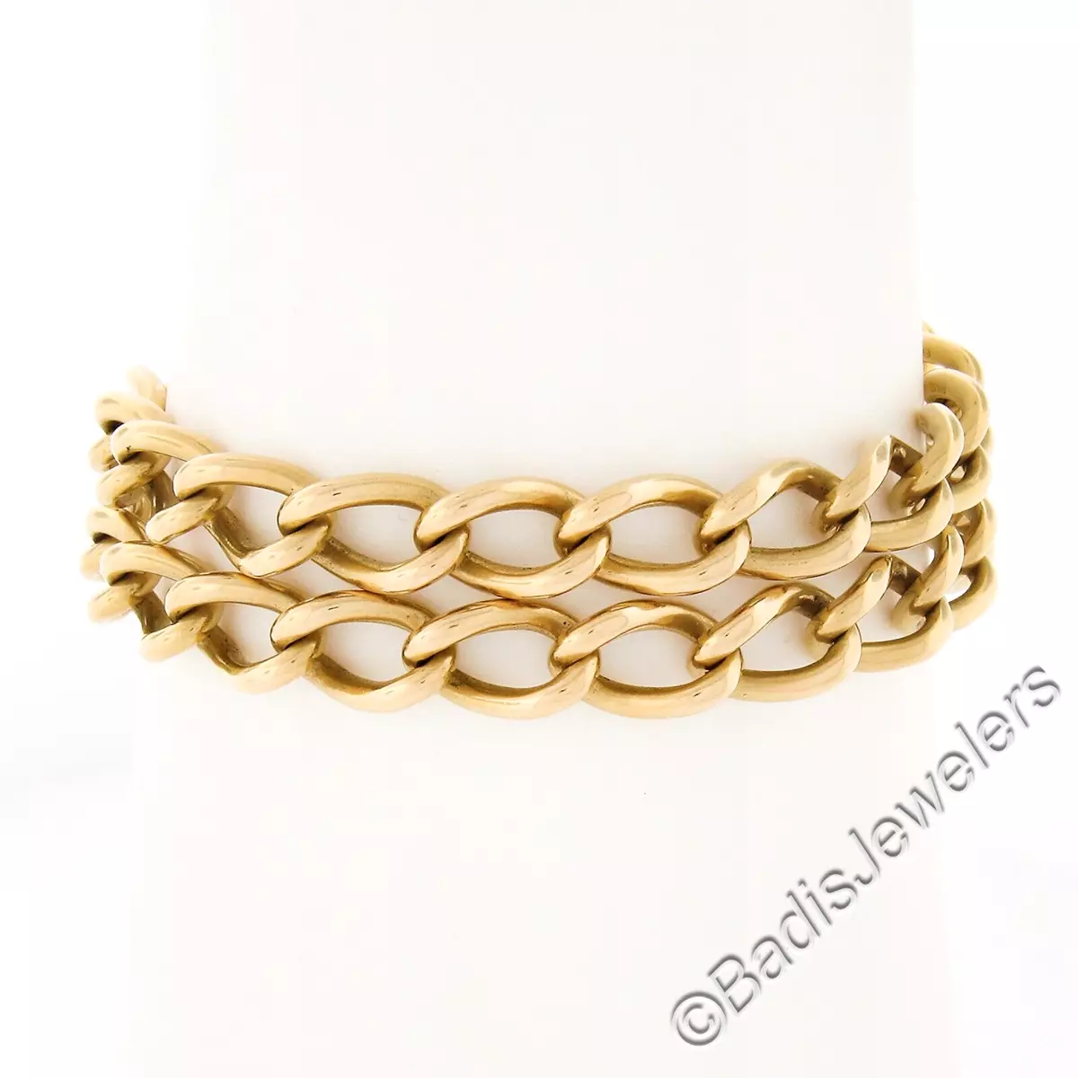Antique gold deals chain bracelet