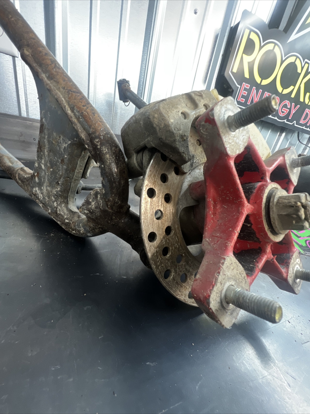 9904 Honda 400ex 400 EX TRX400 A Arms Assembly Aarms Spindles Hubs