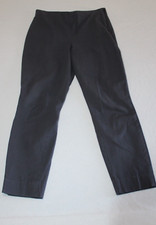 Everlane Womens Navy Blue Side Zipper Ankle Stretch Dress Pants 8