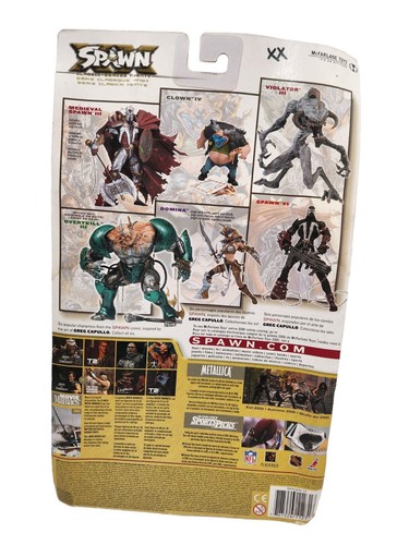 Figura de acción McFarlane Spawn Classic Series 20 UNMASKED SPAWN VI 2001 sellada - Imagen 3 de 7