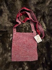 Vintage Unique: NWT Lord Taylor Beaded Red Satin Crossbody Evening Bag