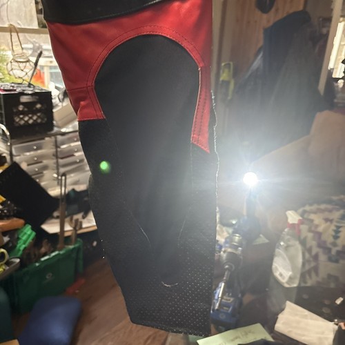 Joe RocketMotorcycle Pants Size 30 IN BLACK & RED Not New But Never Worn - Foto 12 di 24