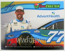 ROSS CHASTAIN 2020 Autograph Card (NASCAR) #77 Chip Ganassi Racing Hero Card