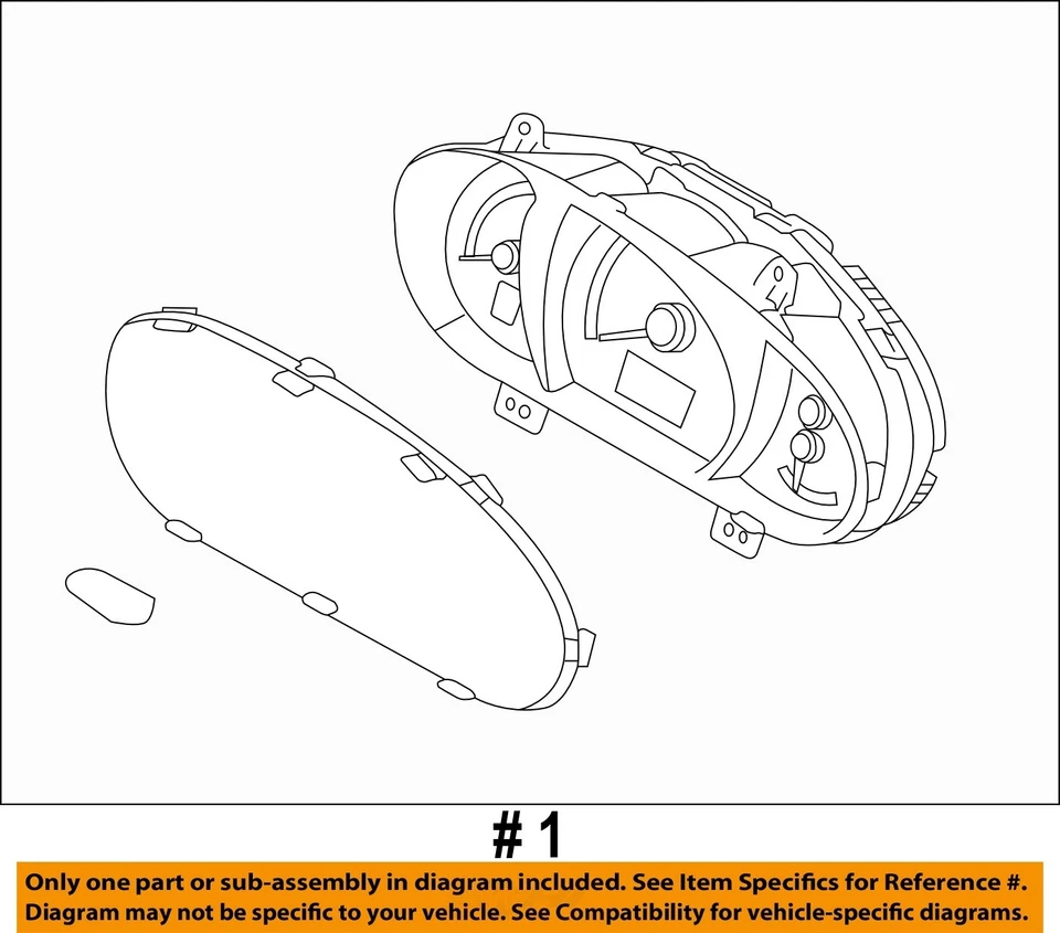 Medidor de velocímetro usado se adapta a: Kia Sportage Cluster 2011 MPH 2,4 L AT convencional Foto 4 de 4