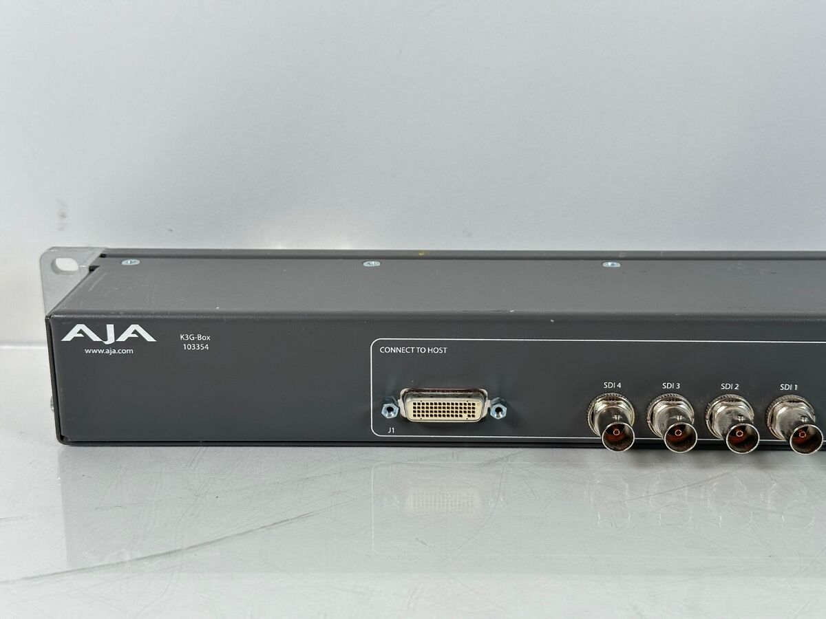 Aja K3G-Box 103354 Kona 3G External Video Editing Breakout Aja K3G-Box 103354 Kona 3G External Video Editing Breakout