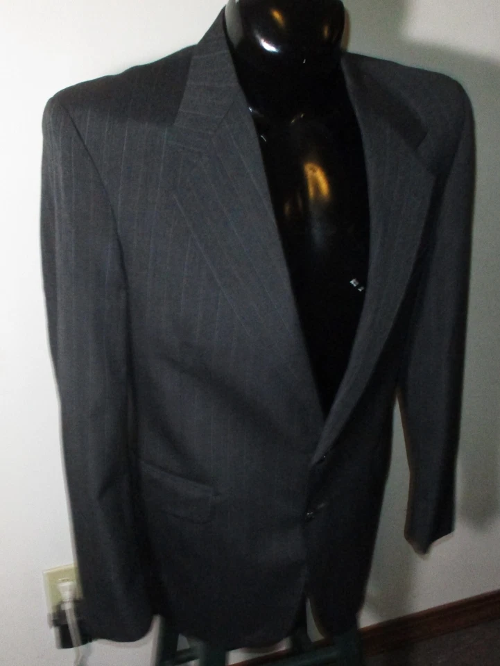 EVAN PICONE Gray Wool Wool 2 Pc Suit Men's Size 42R, 34X31 - Image 4 of 4
