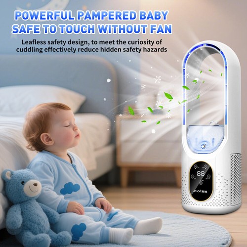Portable Air Conditioner,3 in 1 Air Cooler /Cooling Fan /Humidifier mini AC Unit - Picture 10 of 58