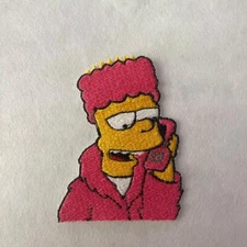 Trapstar Bart Simpson Iron On Embroidery Patch
