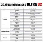 Autel MaxiSYS Ultra S2 6in1 VCMI2 Programmer Topology 3.0 4-Channel Oscilloscope