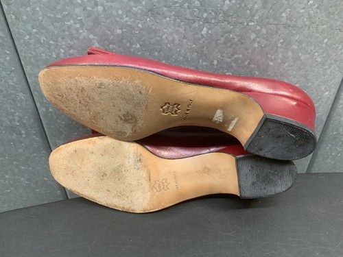 Salvatore Ferragamo Scarpe Eleganti Donna Rosso 4,5 B - Foto 5 di 13