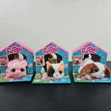 FurReal My Minis Set Of 3 Interactive Toy, Small Plush Kitty With Motion