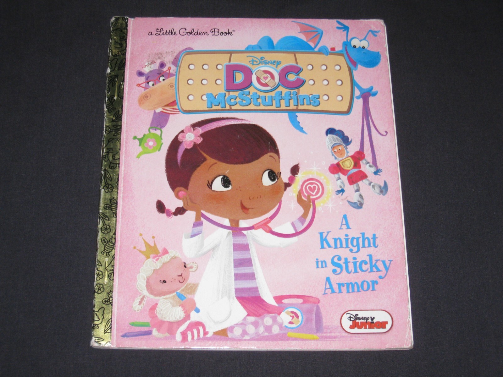 Little Golden Book  A Knight in Sticky Armor  Disney's Doc McStuffins