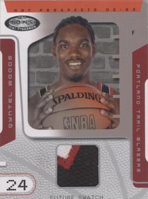 2002-03 Hoops Hot Prospects - Qyntel Woods #90 - 1 of 2