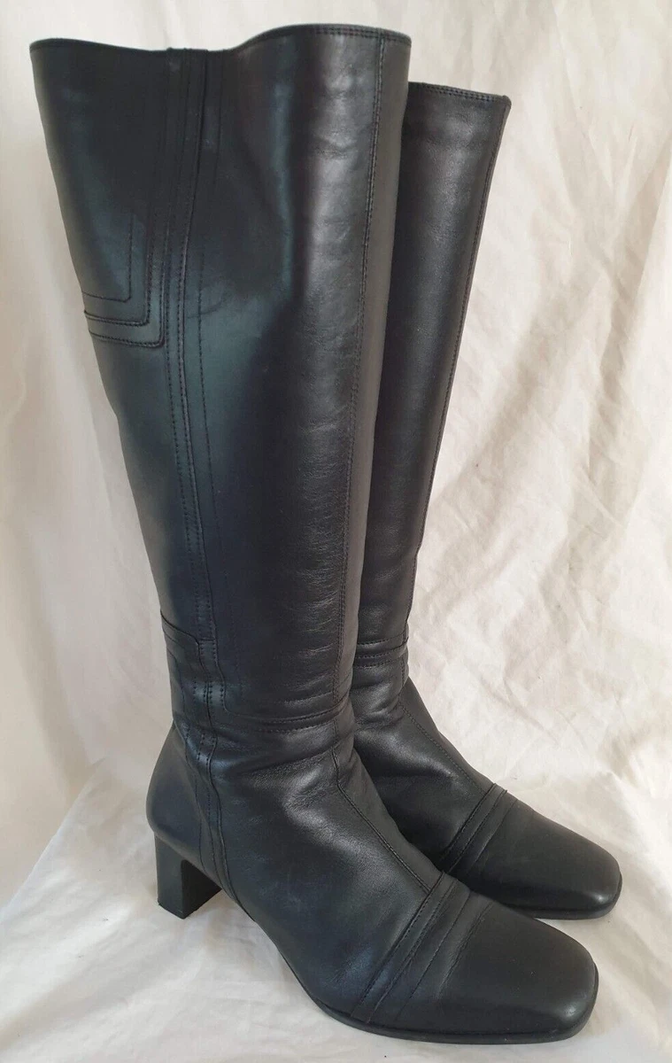 Clarks narrow top calf boots