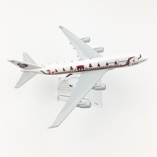 APEC AIRLINES B747 16CM Dragon-Boat Print Diecast Aircraft Passenger Plane Model - Picture 2 of 5