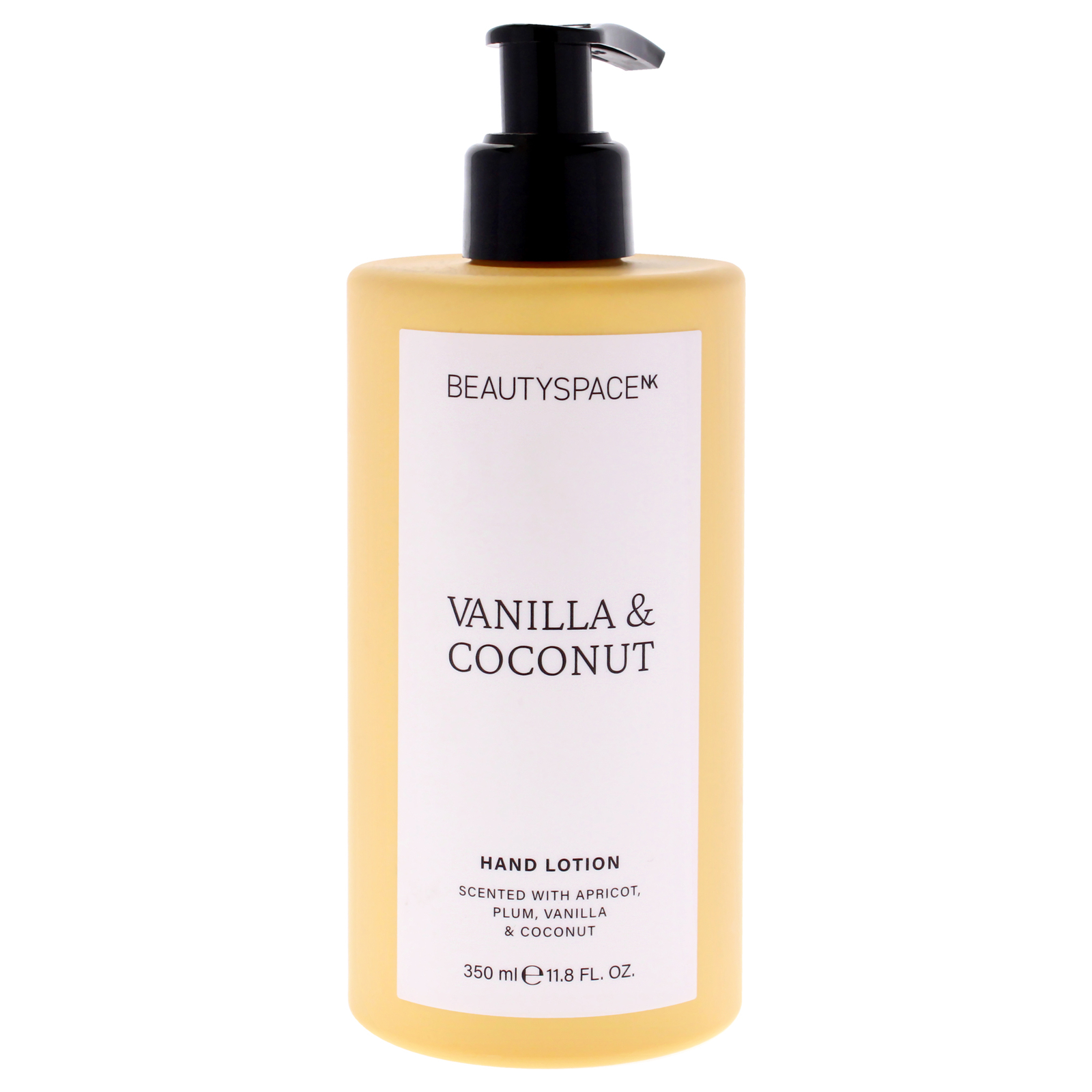 2 Pack BeautySpace Vanilla Coconut Hand Lotion for Unisex 11 oz