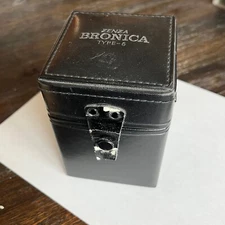 Zenza Bronica Type-6 Black Lens Carrying Case w Foam Worn Snap Closure CASE ONLY