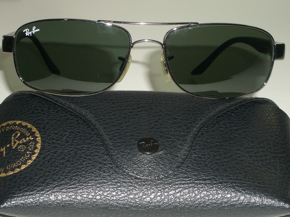 RAY-BAN RB3273 006 57[]17 STUNNING SLEEK GUNMETAL G15 UV GLASS