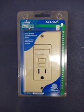 Leviton Decora Smart Lock GFCI Receptacle 8299-I. New
