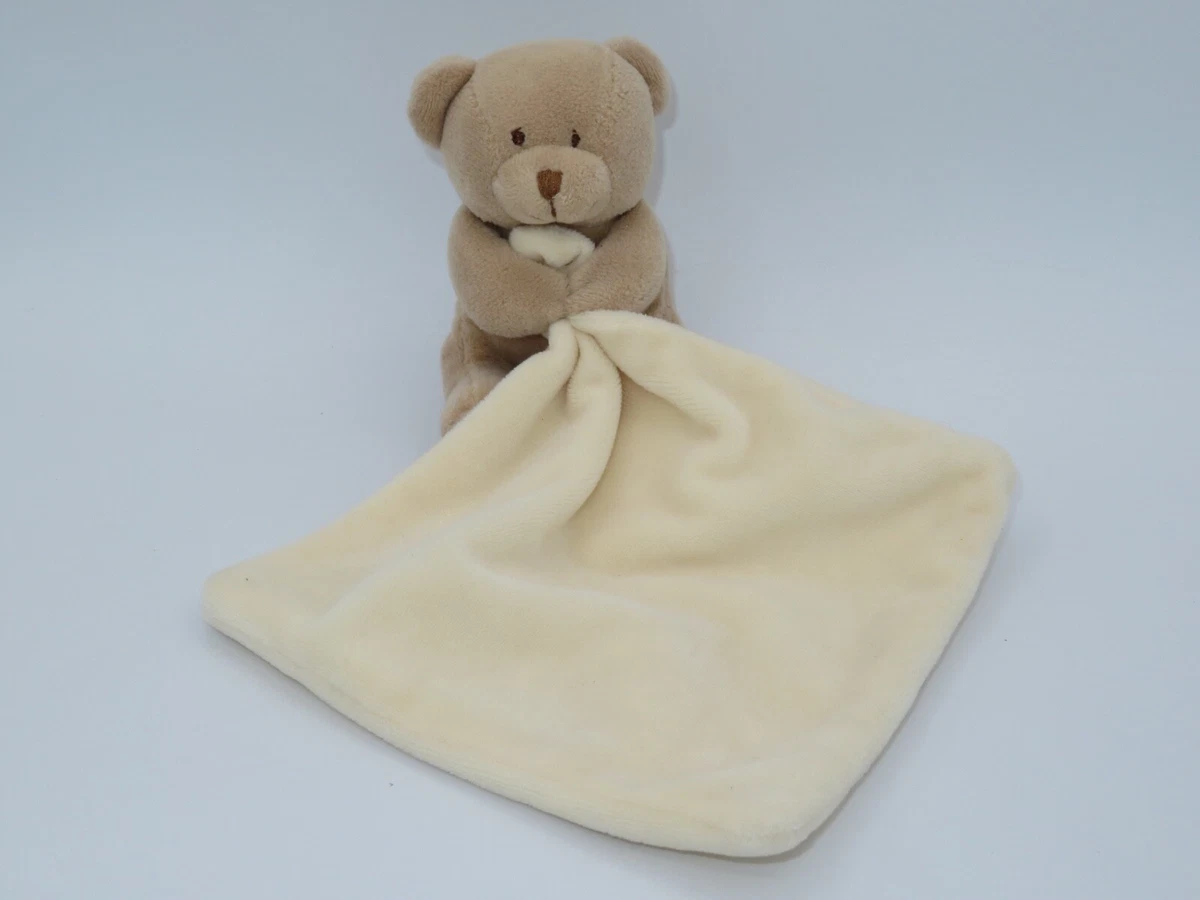 DOUDOU ET Compagnie Small Teddy Bear Lovey Security Blanket Plush