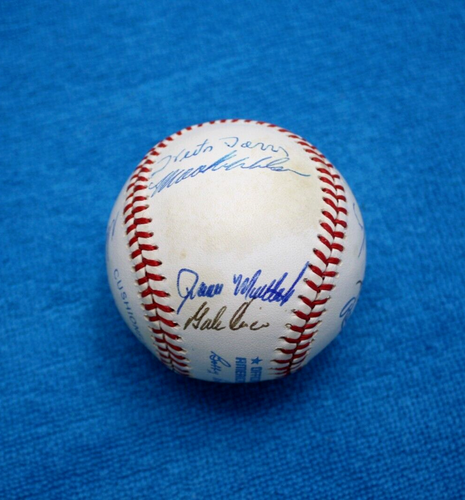 1990 Toronto Blue Jays team autographed baseball 18 nice sigs nm-mt Olerud, Bell - Picture 5 of 8