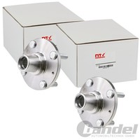 2X Nty Radnabe Vorne Beidseitig Passend FÜR Hyundai I10 Kia Picanto