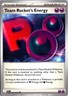 Team Rocket's Energy 217/217 Uncommon Ascended Heroes Pokemon Near Mint