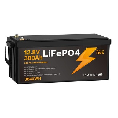 Wohnwagen Solar Batterie 12V 300Ah LiFePO4 Smart BMS Akku 8000-15000 Zyklen