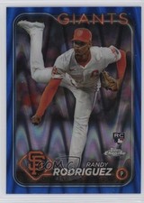 2024 Topps Chrome Update Blue RayWave Refractor /150 Randy Rodriguez 13hz