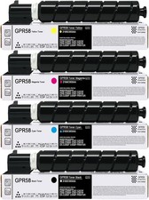 GPR-58 GPR58 Toner GPR-58 Toner Cartridge Set 4-Pack High Yield Canon ImageRunne