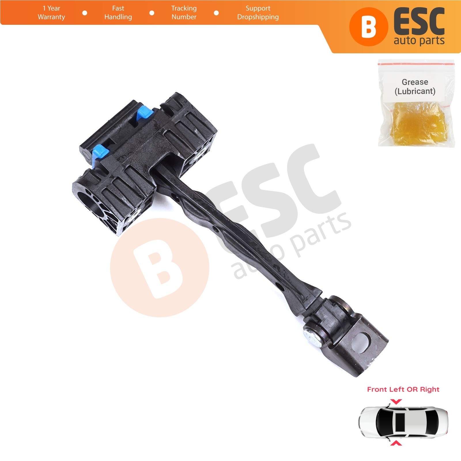 Front Door Stop Check Assy Limiter for VW Tiguan MK1 5N 2007-2018 5N0837249A