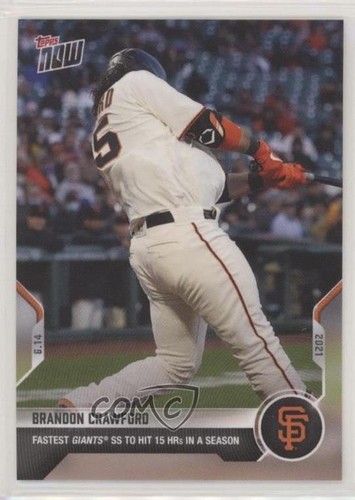 2021 Topps Now 356 Brandon Crawford