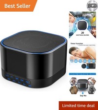 Sound White Noise Machine with 20 Non Looping Natural Soothing Sounds and Mem...