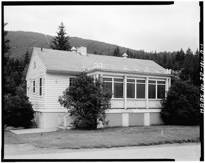 U.S. Border Inspection Station,Eastport,Boundary County,Idaho,ID,HABS
