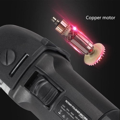 Lucidatrice Auto 780W Lucidatrice per Auto 6 Velocità variabili 27 Tamponi di - Foto 6 di 24