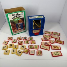 Vintage 1973 Marble Computer Game Sesame Street 33 Cards
