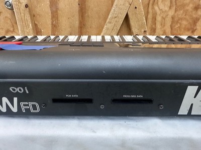 Korg 01/wfd 61key Music Workstation Synthesizer Battery Backlight