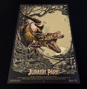 Jurassic Park Poster Mondo | eBay