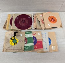 Lot of 20 Vintage 45 RPM Records Rock Country Pop Oldies Mixed Vinyl Singles 4