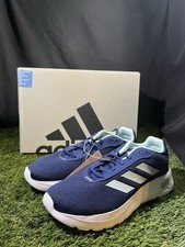 adidas Cloudfoam Comfy Women's Everyday Ultra-Light Running Shoes Blue White new