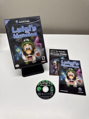 Luigi's Mansion (Nintendo GameCube, 2003) Complete CIB + Pristine CD + Warranty