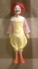 Vintage 1976 Remco McDonald  s Ronald McDonald Figure Toggle Head Original Toy