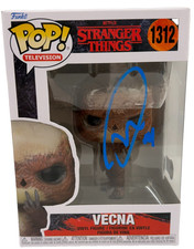 Jamie Campbell Bower Signed Vecna Funko Stranger Things Autograph Beckett