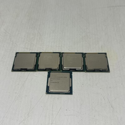 Intel Celeron Lot of 5 1st Gen Processors G460 / G540 / G1820 Free Shipping